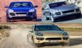 Evoluci�n frontal del Cayenne Turbo