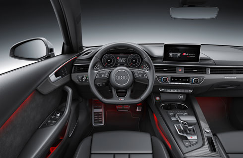 Audi S4 interior