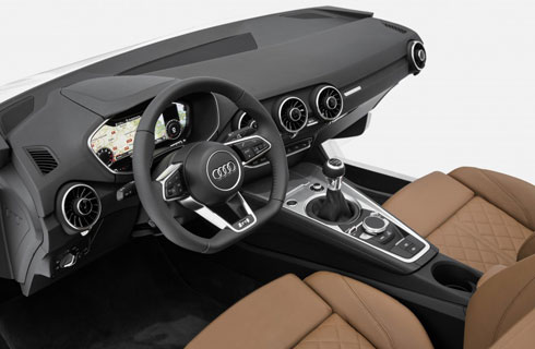Interior nuevo Audi TT