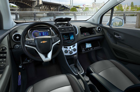 Chevrolet Tracker interior