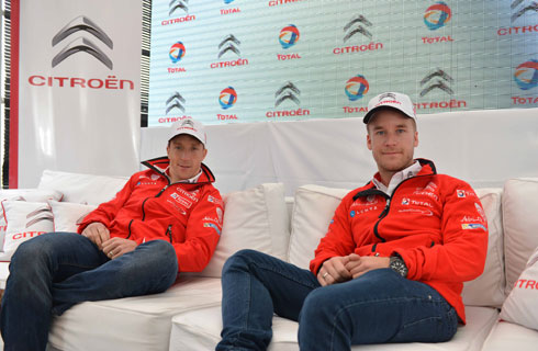 Presentación oficial de Meeke y Ostberg en la Argentina Presentación oficial de Meeke y Ostberg en la Argentina