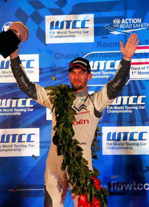 Pechito Lopez, Campeón 2015 WTCC