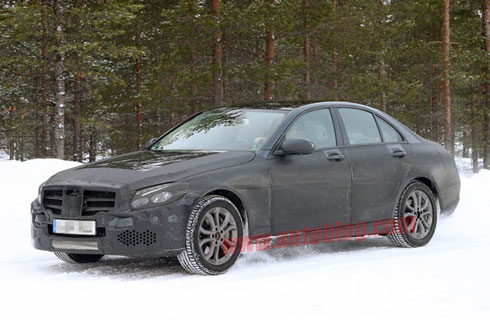 Nuevo Clase C spy shots Nuevo Clase C spy shots