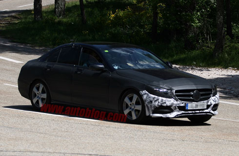 Clase C spy shots Clase C spy shots