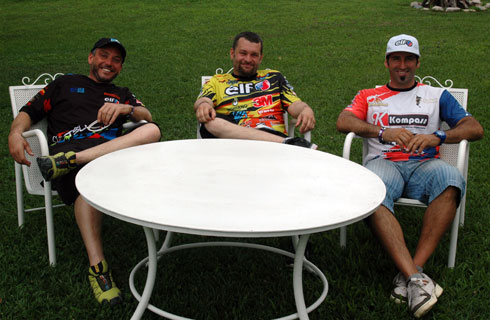 Laurent Lazard, David Casteu y Esteban López Jove Laurent Lazard, David Casteu y Esteban López Jove