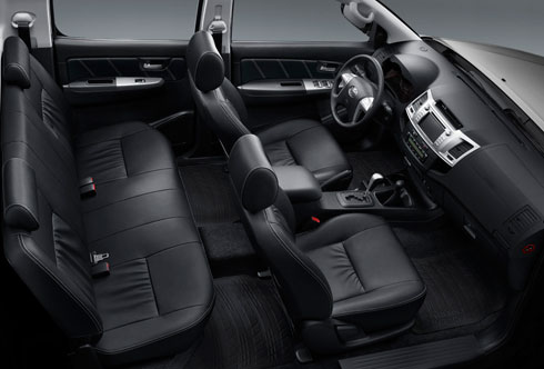 Nuevo interior Toyota Hilux