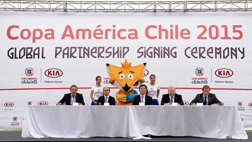 Kia Copa América Chile 2015 Kia Copa América Chile 2015