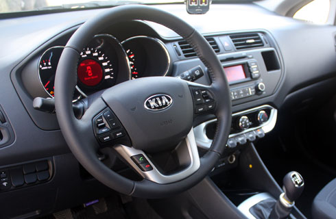 Kia Rio interior