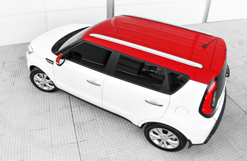 Kia Soul bicolor