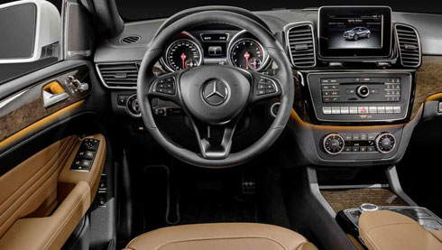 Interior Mercedes-Benz GLE Coupé