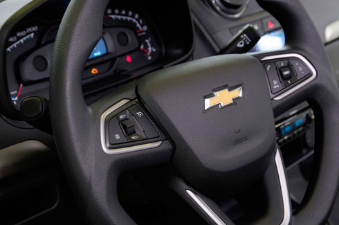 Interior nuevo chevrolet agile