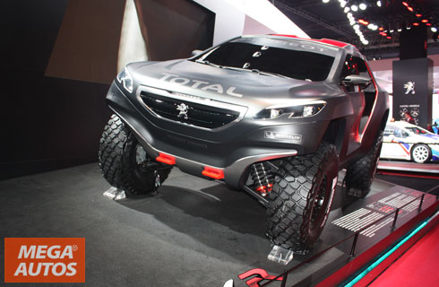 Peugeot 2008 DKR Salón de París Peugeot 2008 DKR Salón de París