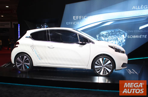 Peugeot 208 Hybrid Air Salón de París Peugeot 208 Hybrid Air Salón de París