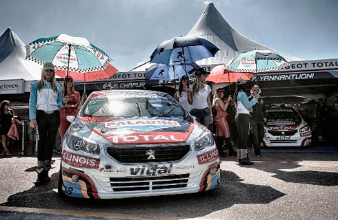 Facundo Chapur se consagró a bordo de su 308 con el Team Peugeot Total