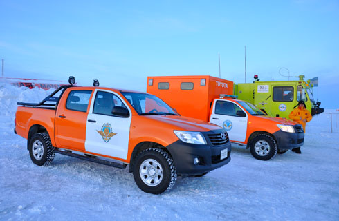 Toyota Antártida Toyota Antártida