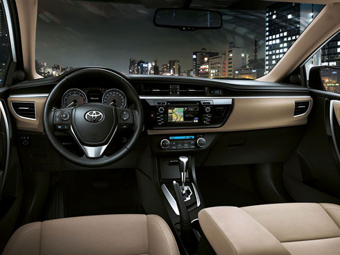 Interior Nuevo Toyota Corolla