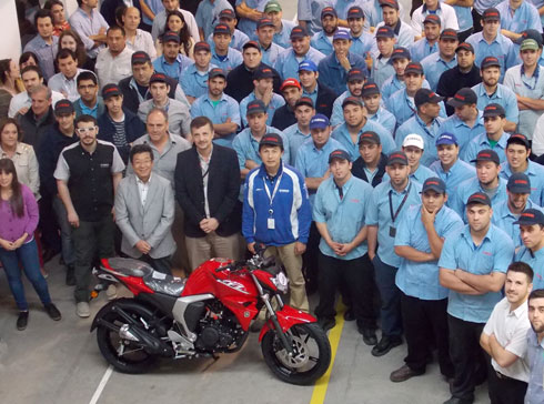 Yamaha Motor Argentina 300.000 unidades Yamaha Motor Argentina 300.000 unidades