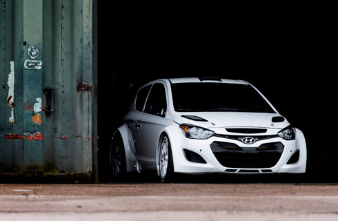 Hyunday i20 WRC pruebas Hyunday i20 WRC pruebas