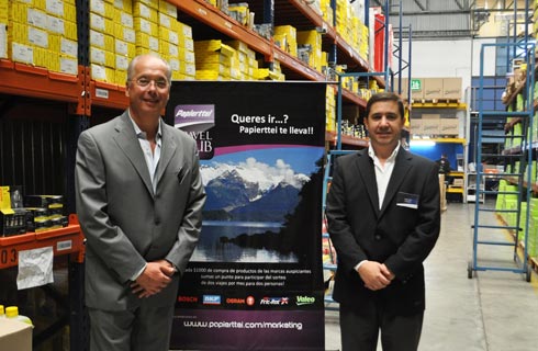 Fernando Piermattei, Presidente y Fabi&aacute;n Mel, Director de Papierttei