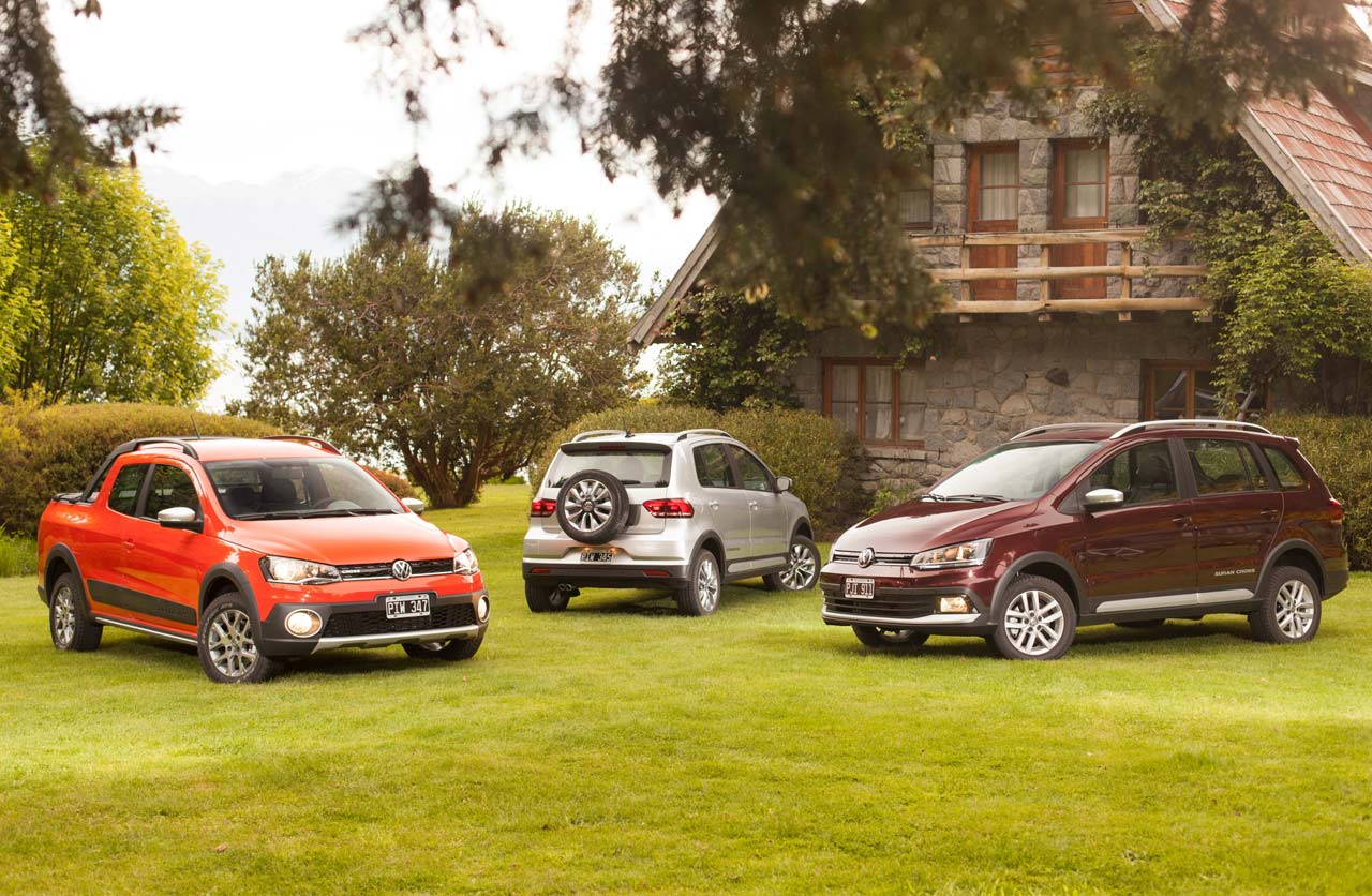 Los modelos Cross de Volkswagen en Argentina