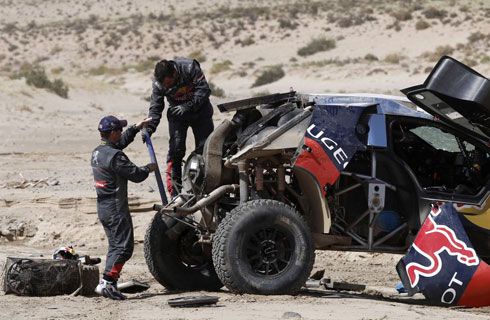 Así fue el accidente de Sébastien Loeb