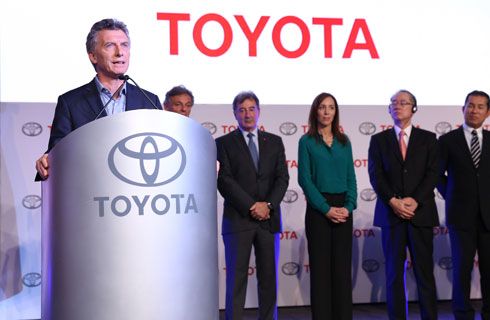 Toyota inauguró las obras de ampliación de su planta en Zárate