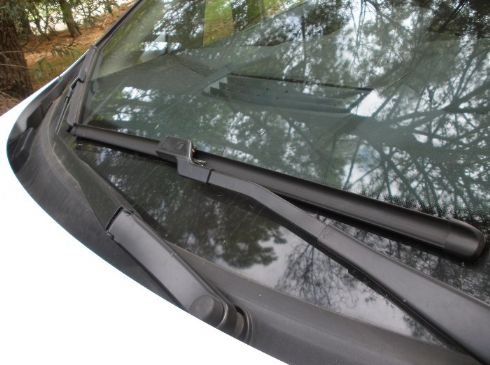 El parabrisas del nuevo Fiesta no se mancha