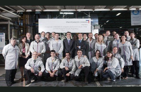 PSA Peugeot Citroën Argentina alcanzó el millón de unidades