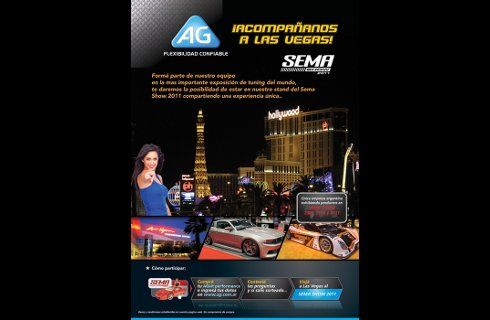 AG te invita al Sema Show 2011 en Las Vegas