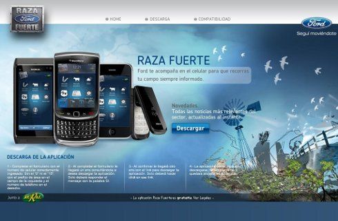 Ford presenta su aplicación para el hombre de campo