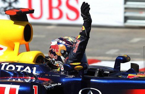 Vettel ganó en Mónaco