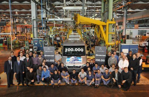 Mercedes-Benz llegó a 200.000 Sprinter