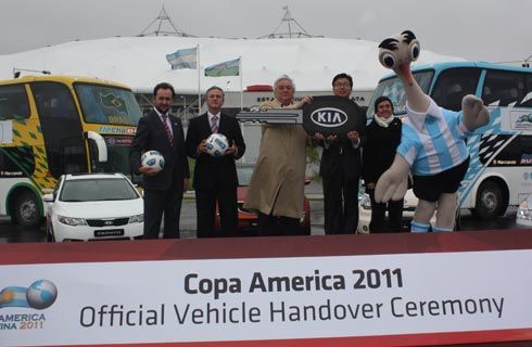 Kia moviliza la Copa América