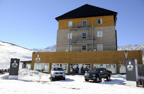 Mitsubishi presente en el Valle de Las Leñas