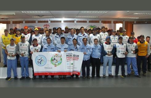 Toyota Mercosur: Concurso habilidades de producción