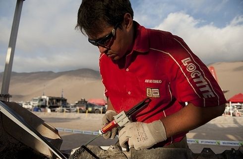 Henkel junto al Dakar