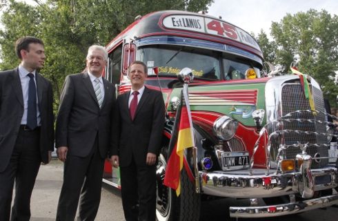 Mercedes-Benz Argentina recibió una importante visita