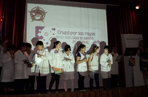 Guardianes de la Seguridad Vial premió a los alumnos