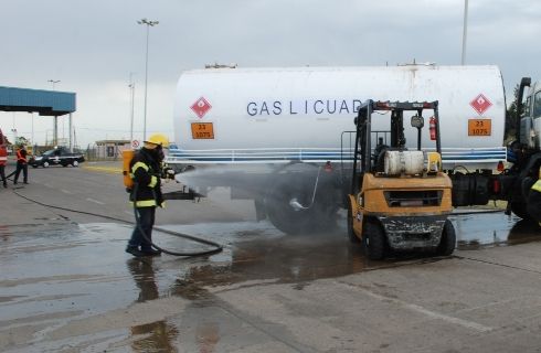 GM realizó su jornada de seguridad en emergencias