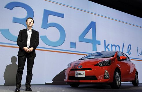 Aqua, el nuevo compacto híbrido de Toyota