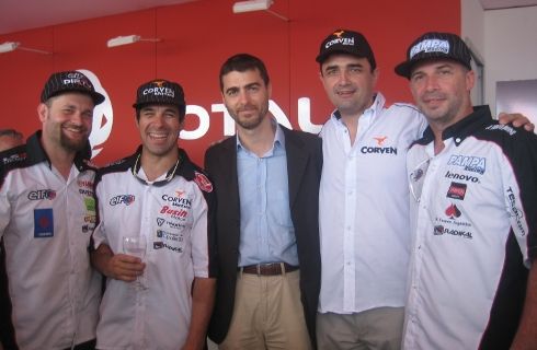 Corven Motos junto a ELF Moto