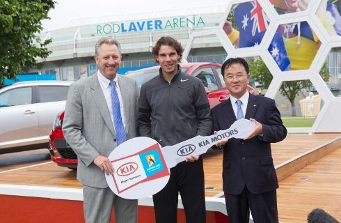 Kia Motors, transporte oficial del Australian Open
