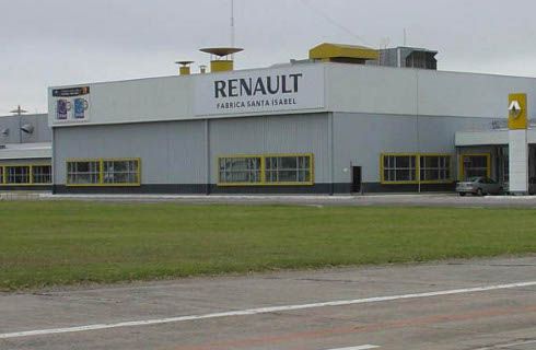 Renault suspendió su producción por el temporal en Córdoba