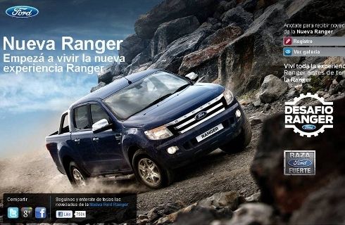 La nueva Ranger comienza a moverse en Argentina