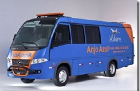 Volare lanza Ángel Azul, taller móvil