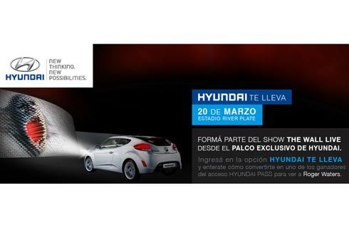 Hyundai te lleva a ver a Roger Waters