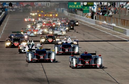 Audi hizo podio en las 12 Horas de Sebring