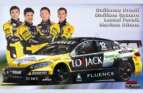 Etman, sponsor oficial del equipo Renault de TC 2000