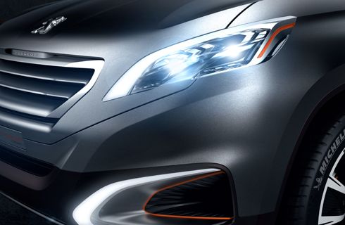 Peugeot apuesta al futuro cercano con el Urban Crossover Concept