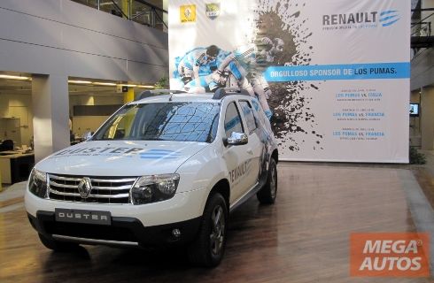 El Renault Duster, vehículo oficial de Los Pumas
